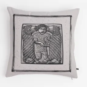 Pillow Cover 1, Torslunda Collection, Grey