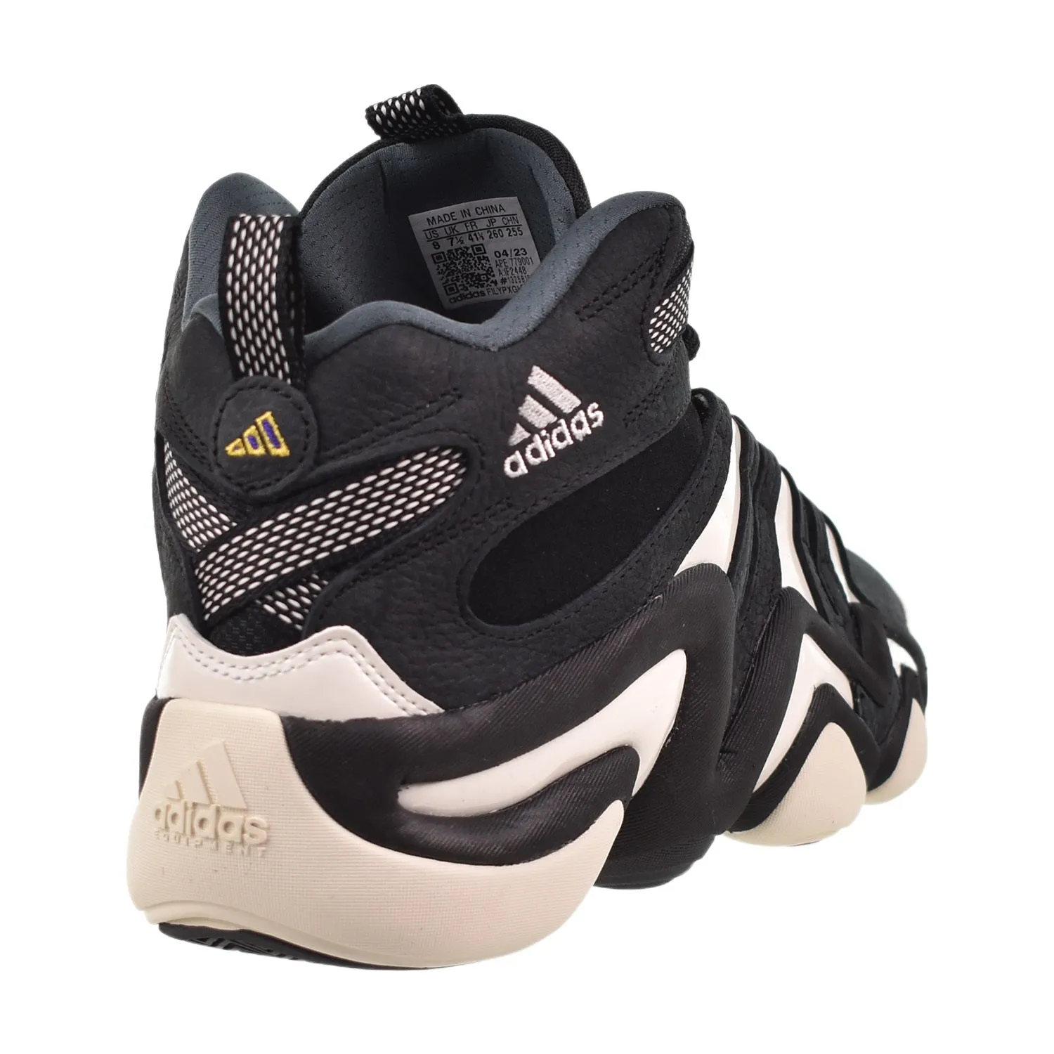 Adidas Crazy 8 Men's Shoes Core Black-Cloud White