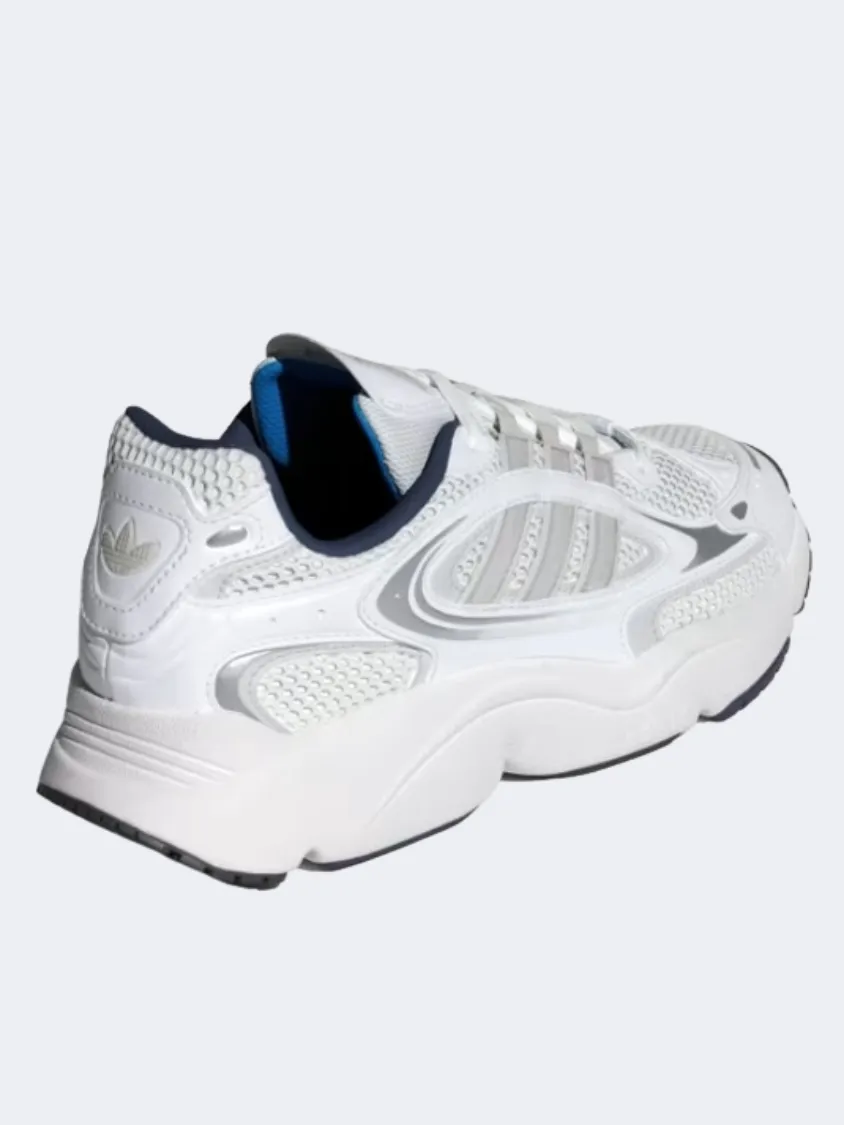 Adidas Ozmillen Men Original Shoes White/Grey/Blue