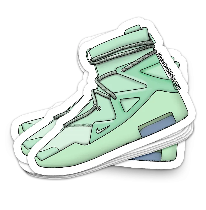 Air Fear of God "Frosted Spruce" Sneaker Sticker