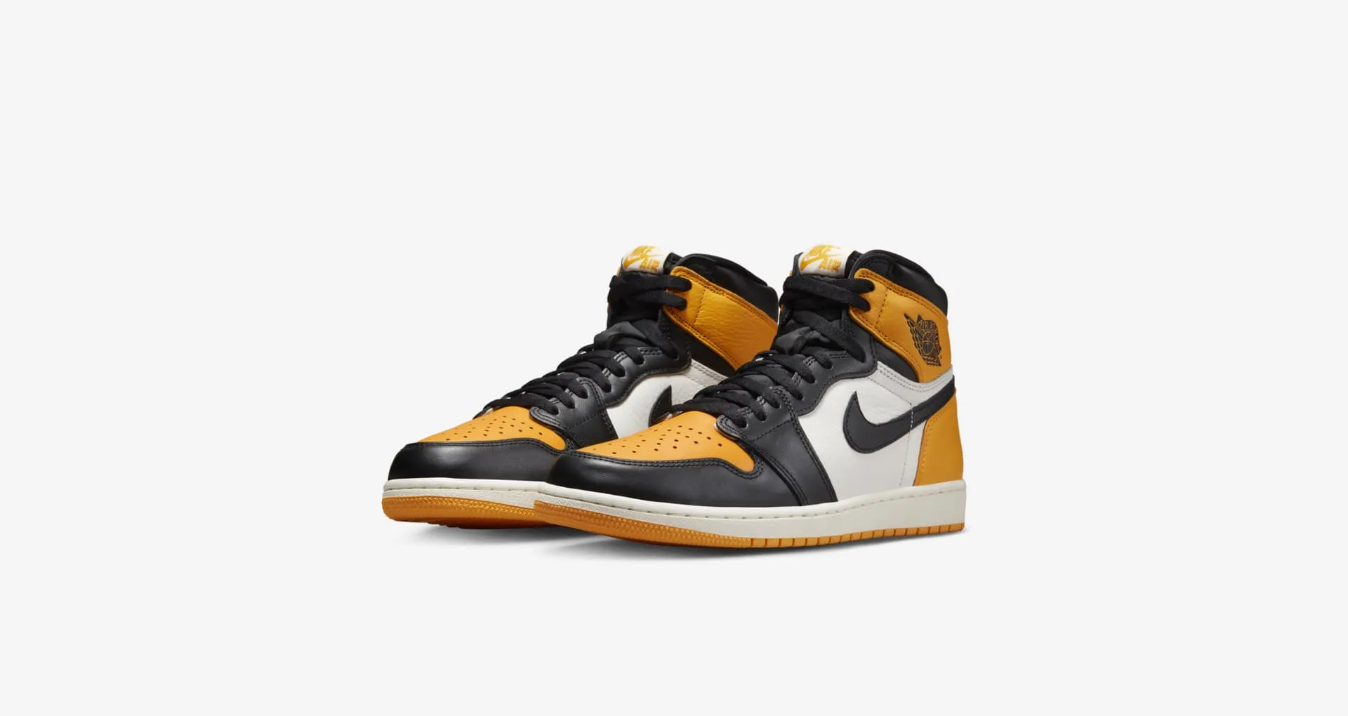 Air Jordan 1 High Taxi / Yellow Toe Sale