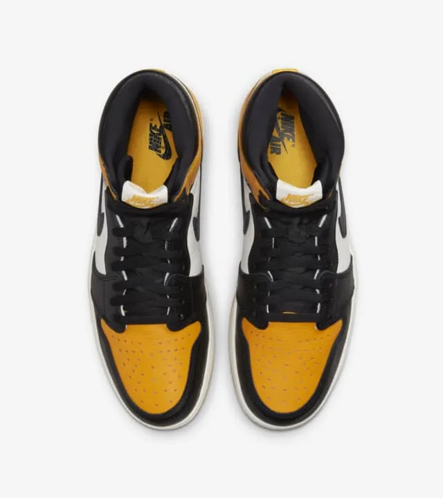 Air Jordan 1 High Taxi / Yellow Toe Sale