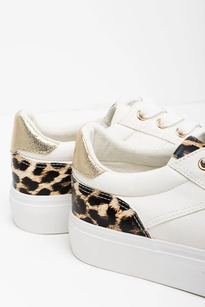 Animal Charm Sneaker White