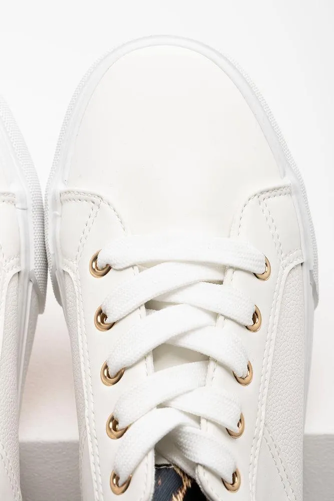 Animal Charm Sneaker White