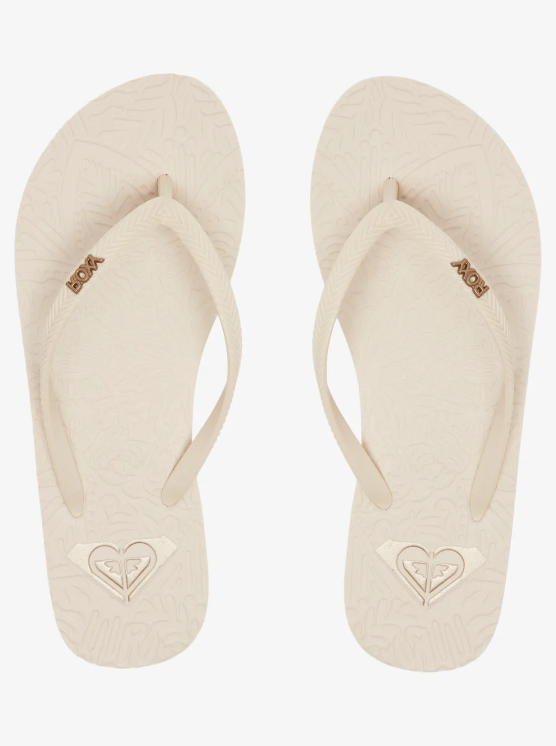 Antilles Flip Flops - Cream