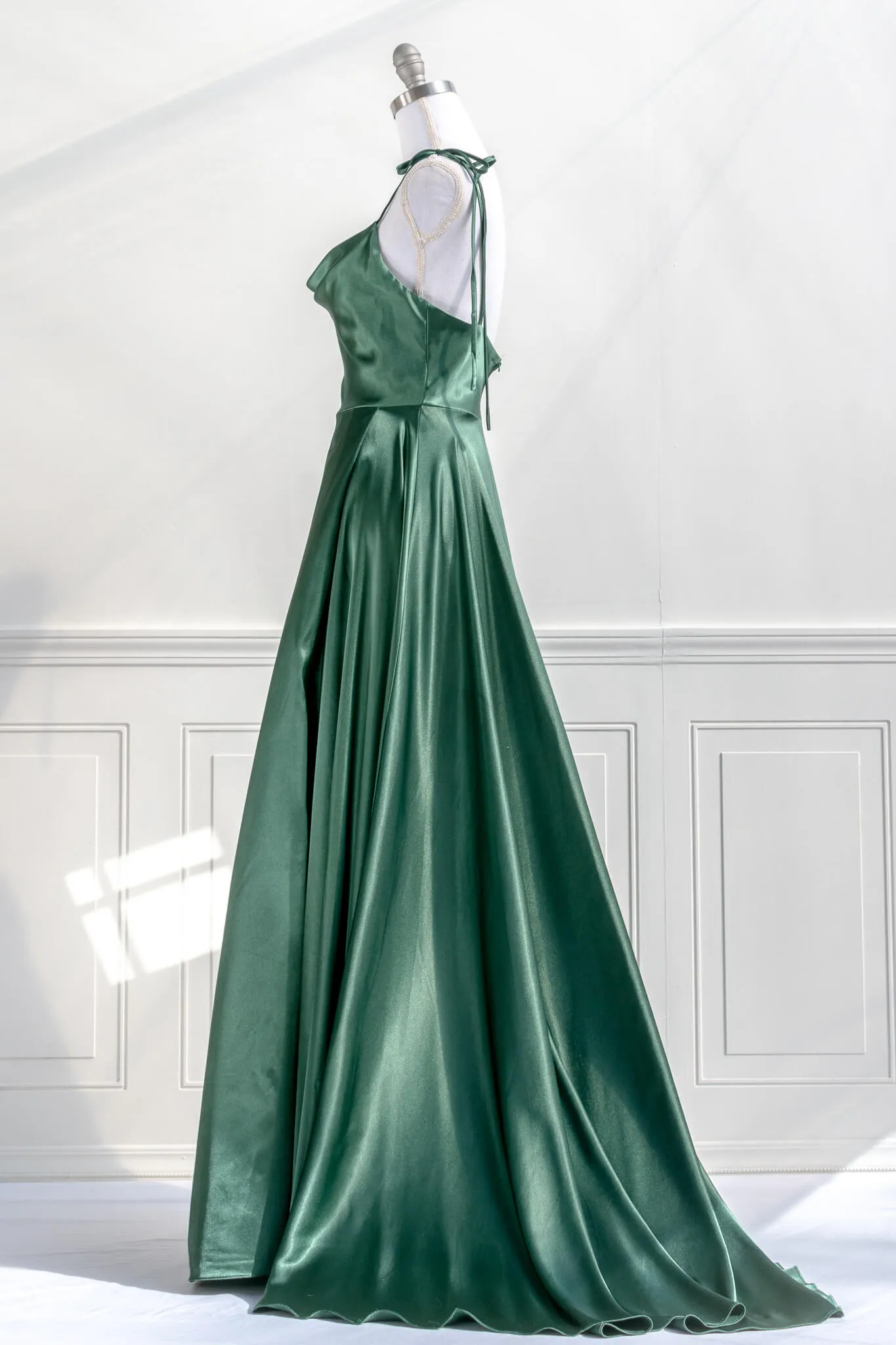 Aphrodite Dress - Emerald Green