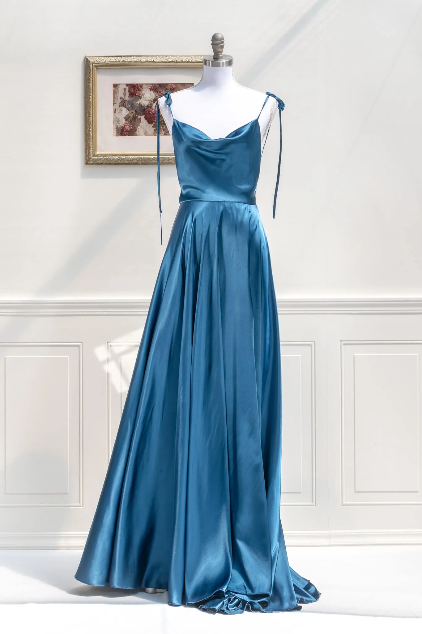 Aphrodite Dress - Sapphire Blue