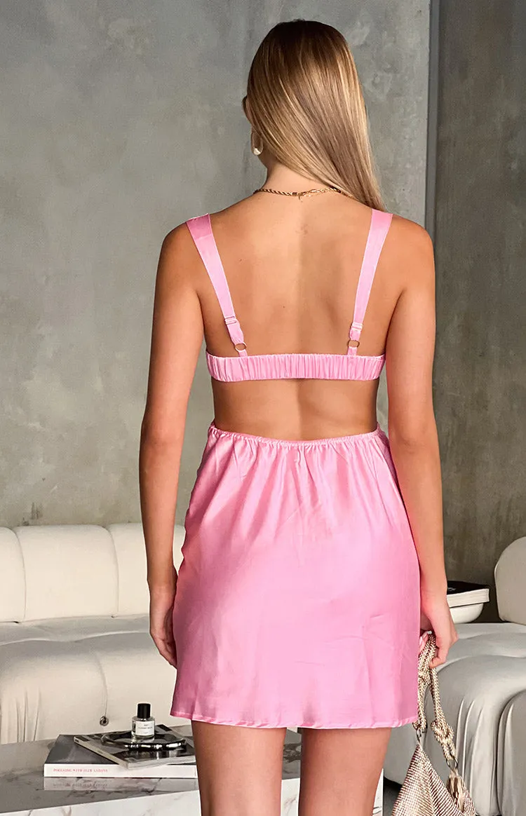 Arden Pink Mini Dress