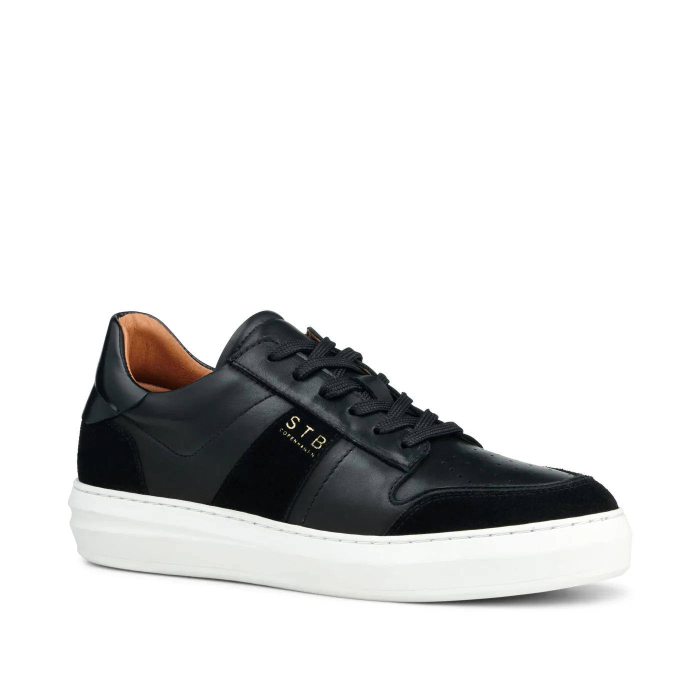 Aren Court Sneaker - BLACK