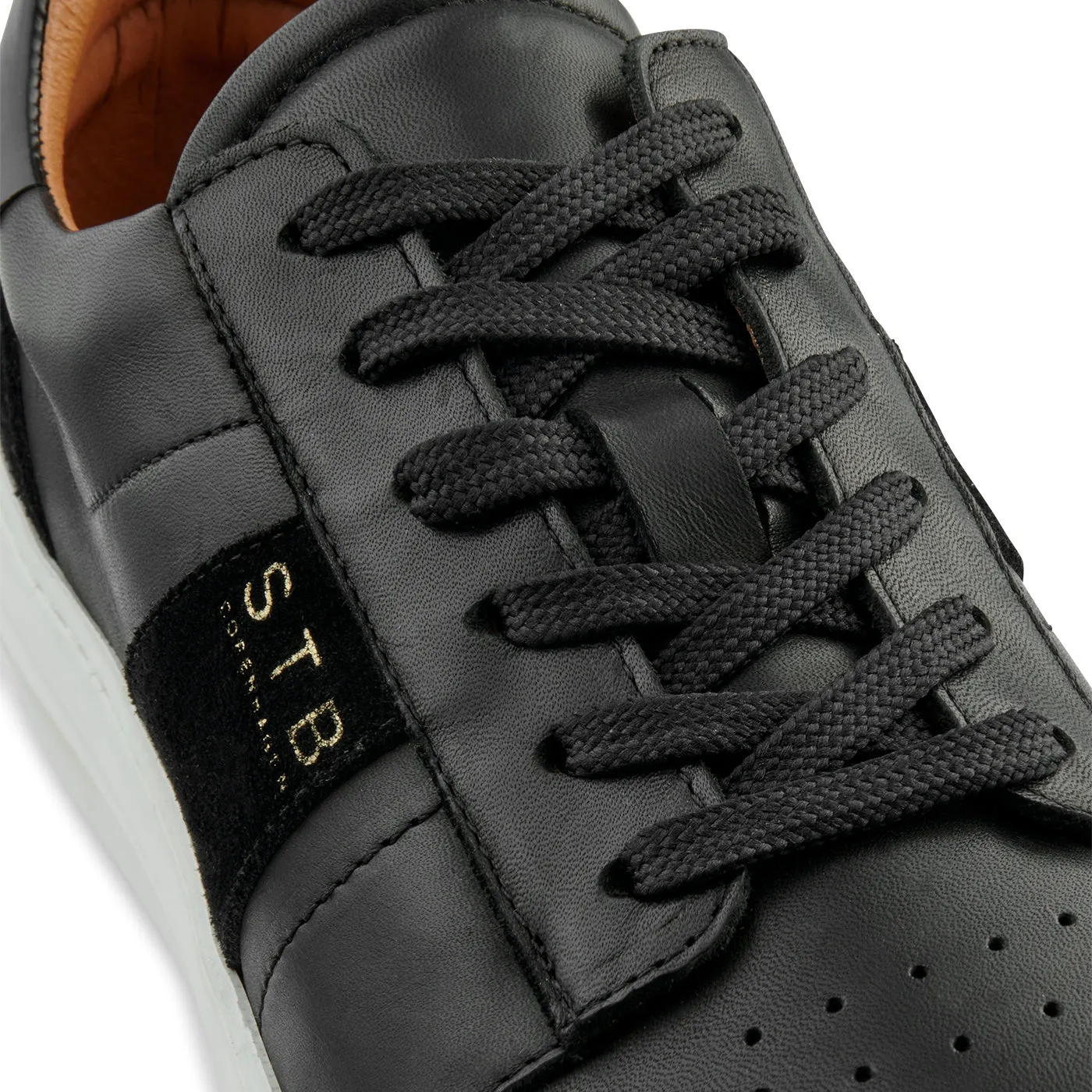 Aren Court Sneaker - BLACK