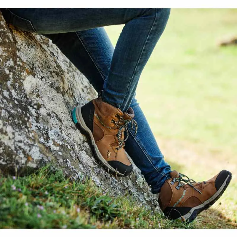 Ariat Skyline Mid H20 Ladies Waterproof Boot - Distressed Brown