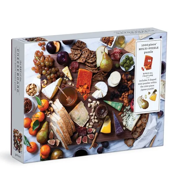 Art Of The Cheeseboard 1000 Piece Jigsaw Puzzle