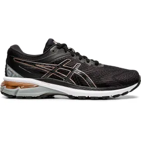 Asics GT 2000 8 Black Rose Gold Womens Running Shoes