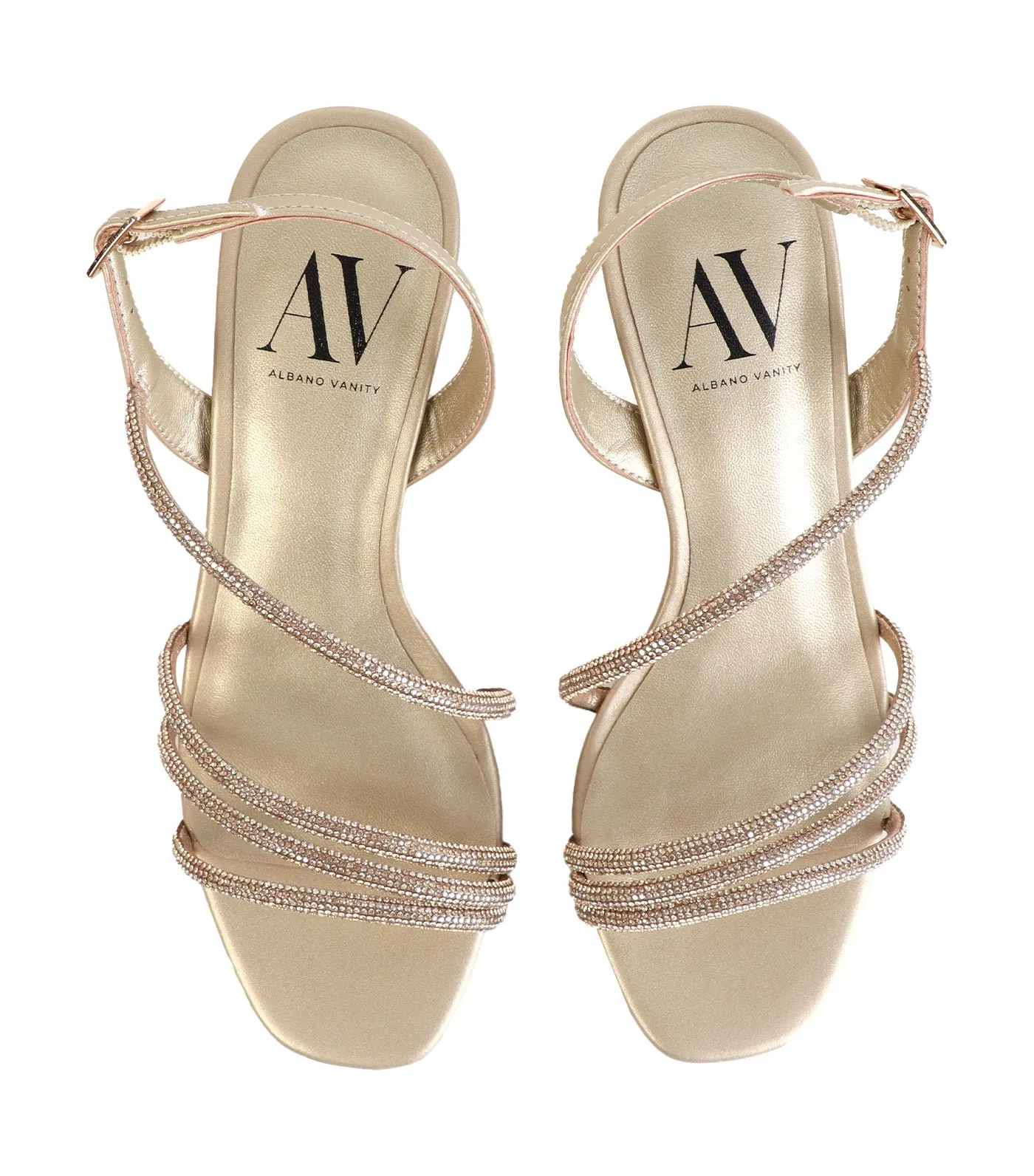 AV6727 Vanity Sandal Gold