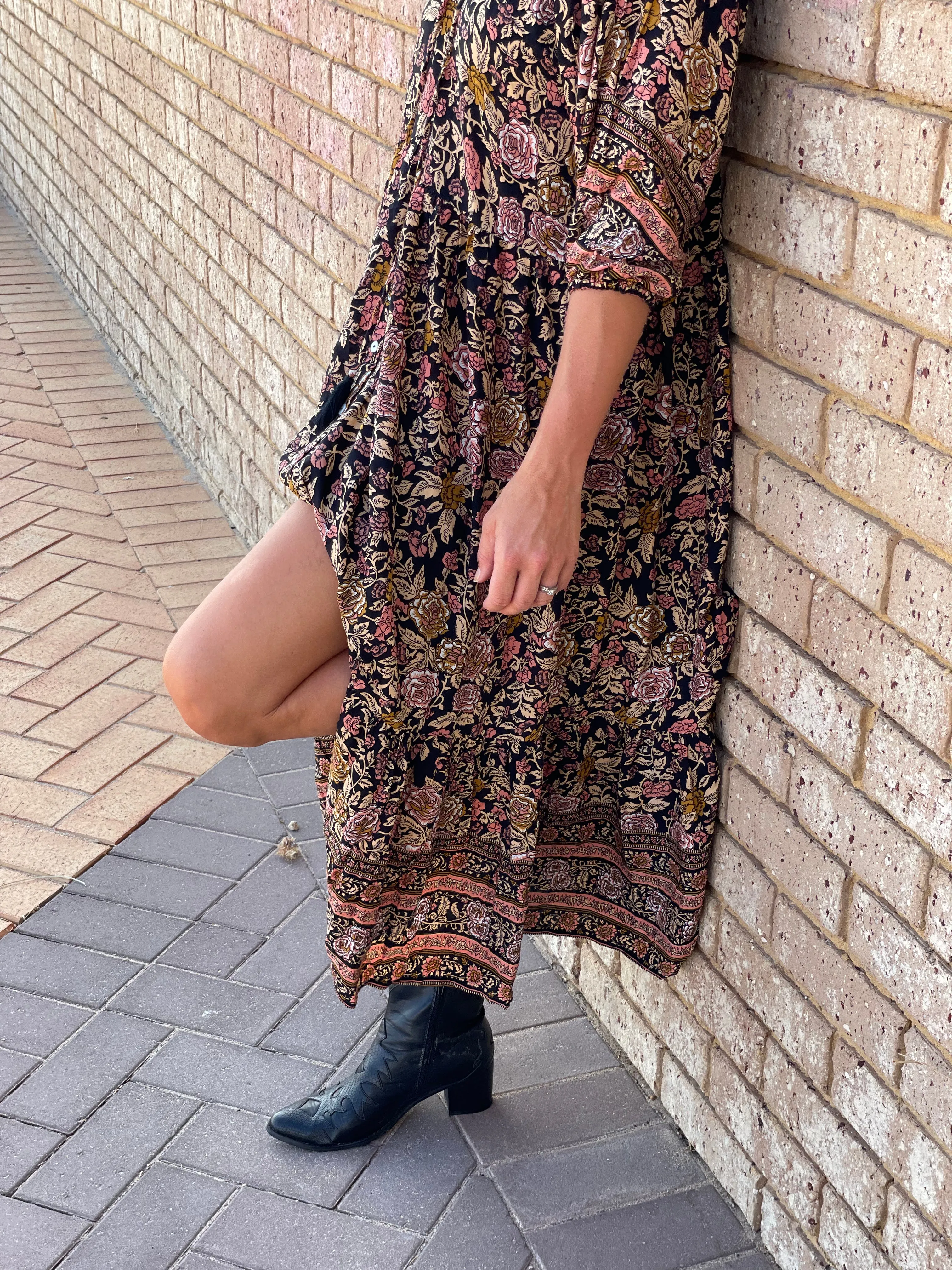 Boho Maxi Dress - Kezia