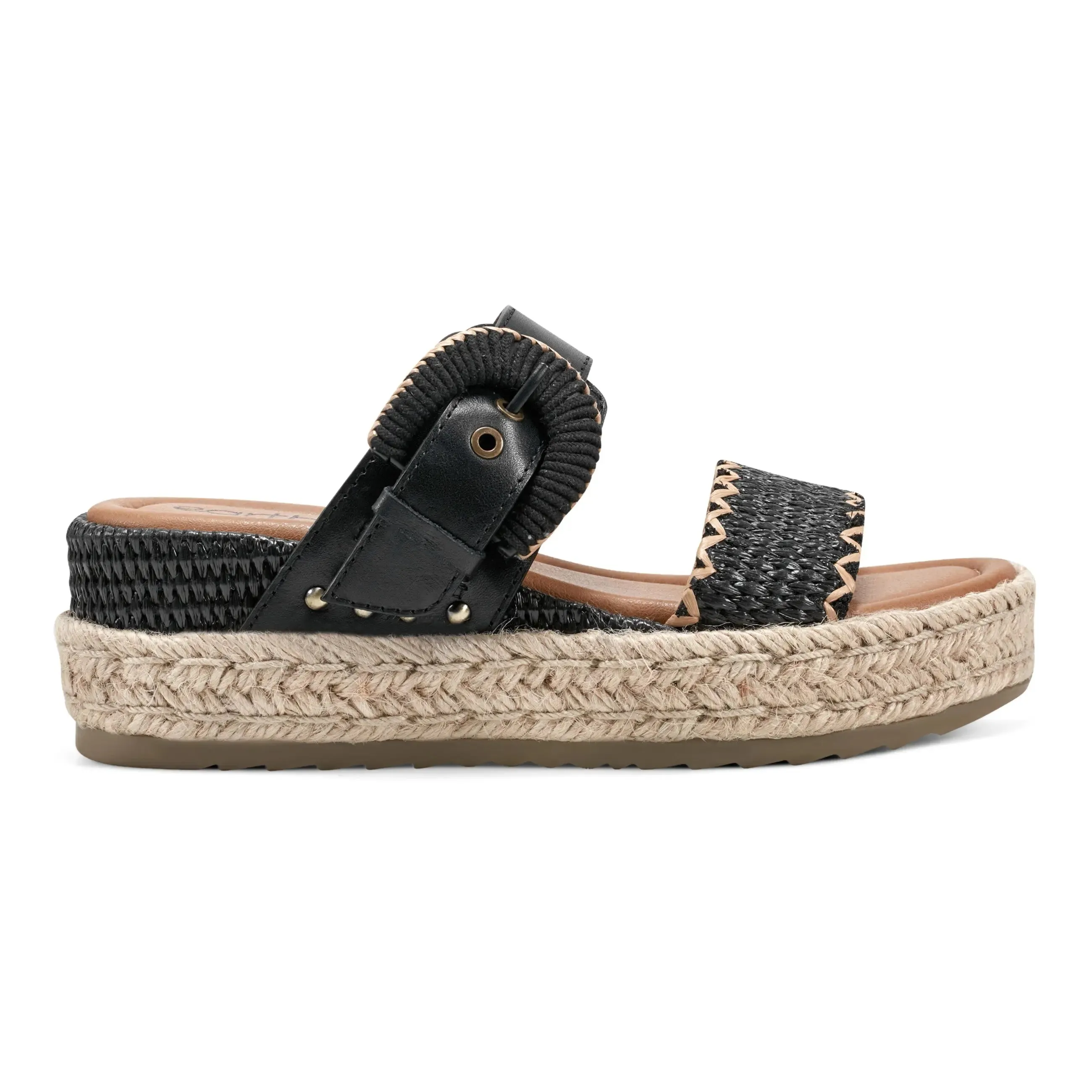 Colla Platform Wedge Slip-On Sandals