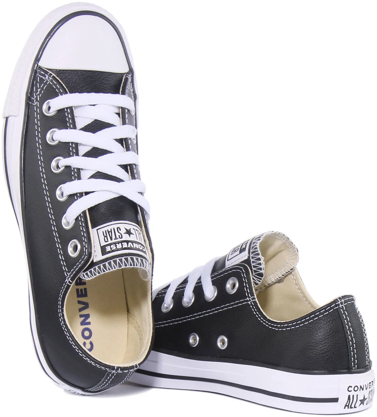 Converse All Star 132174C In Black Leather