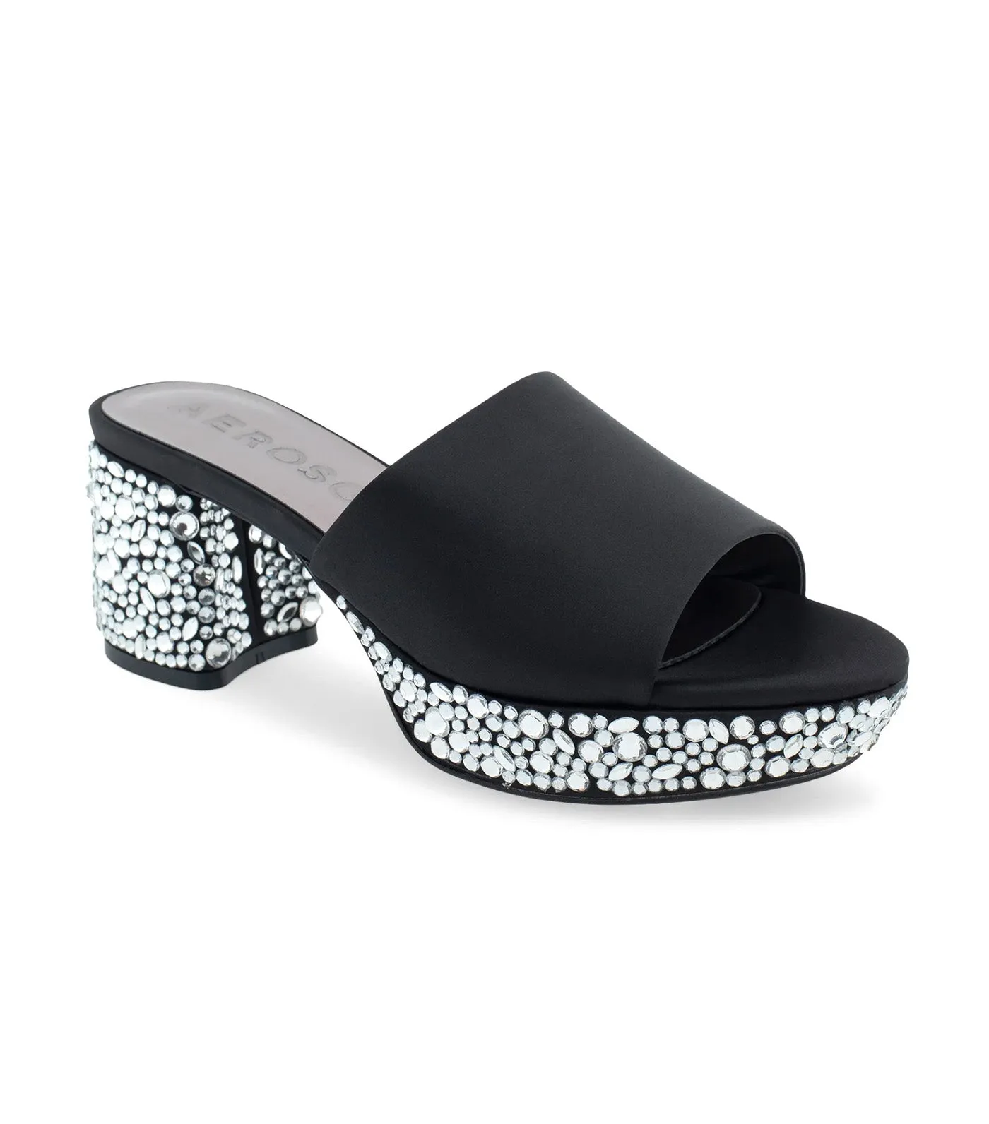 Coraline Platform Sandal Black