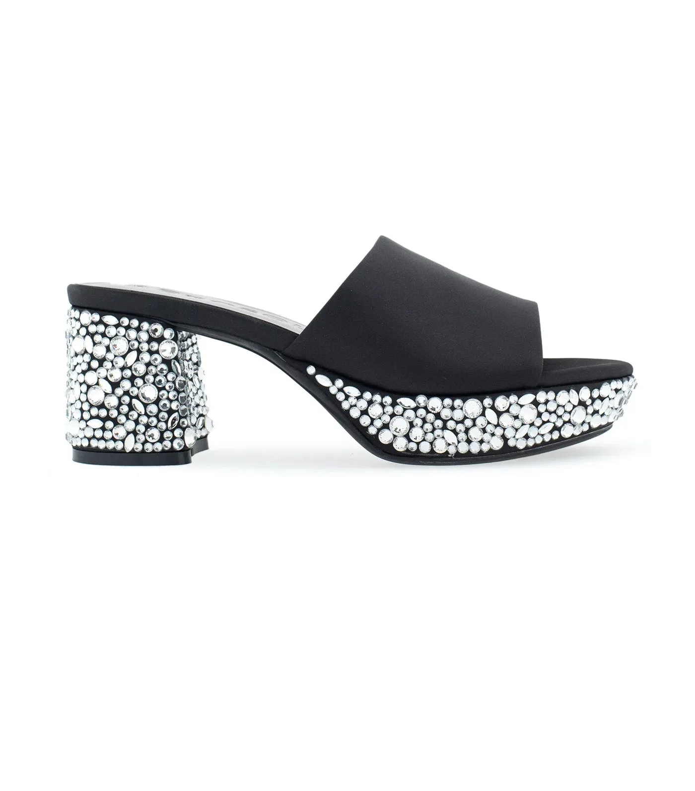 Coraline Platform Sandal Black