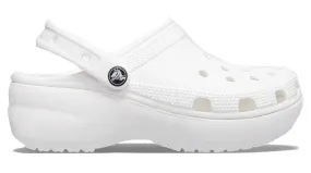 Crocs Classic Platform Clog White