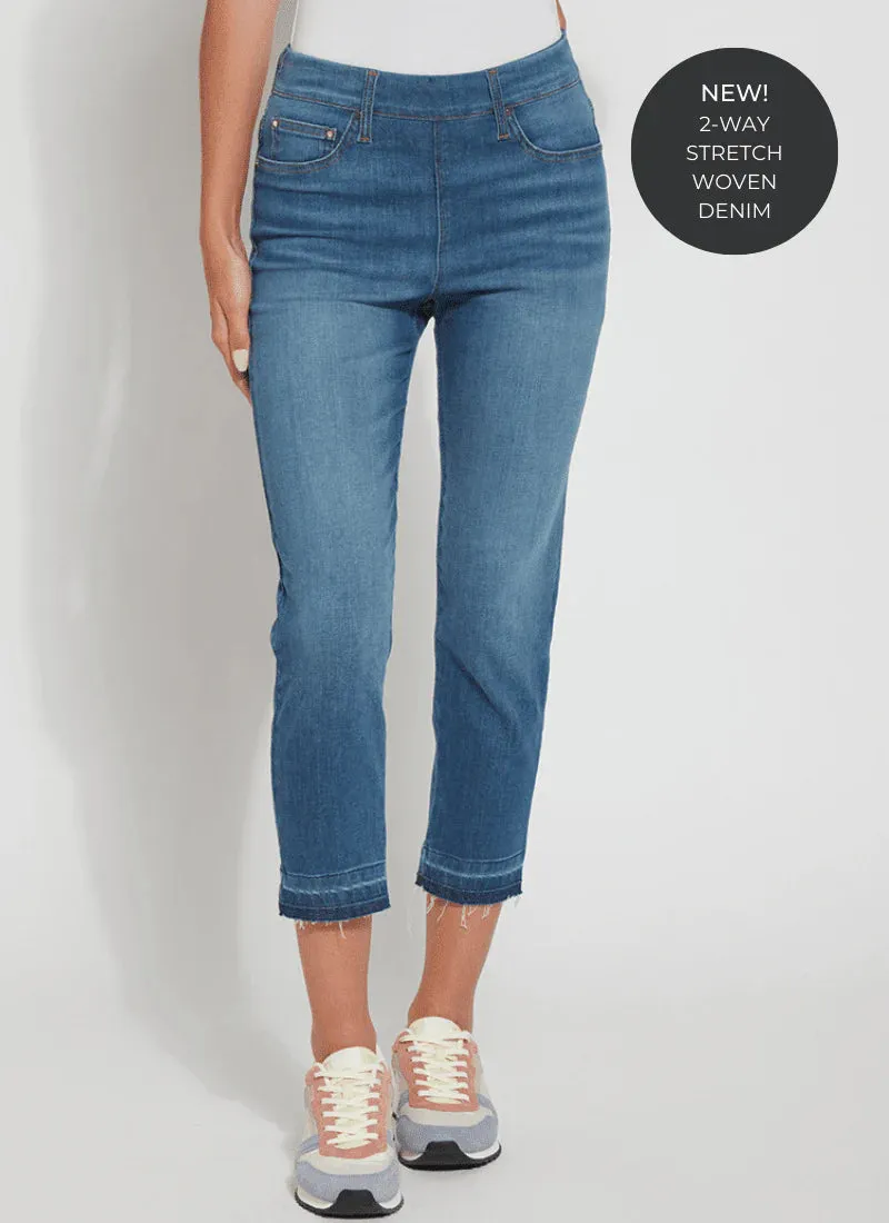 Cropped Straight Leg - Denim