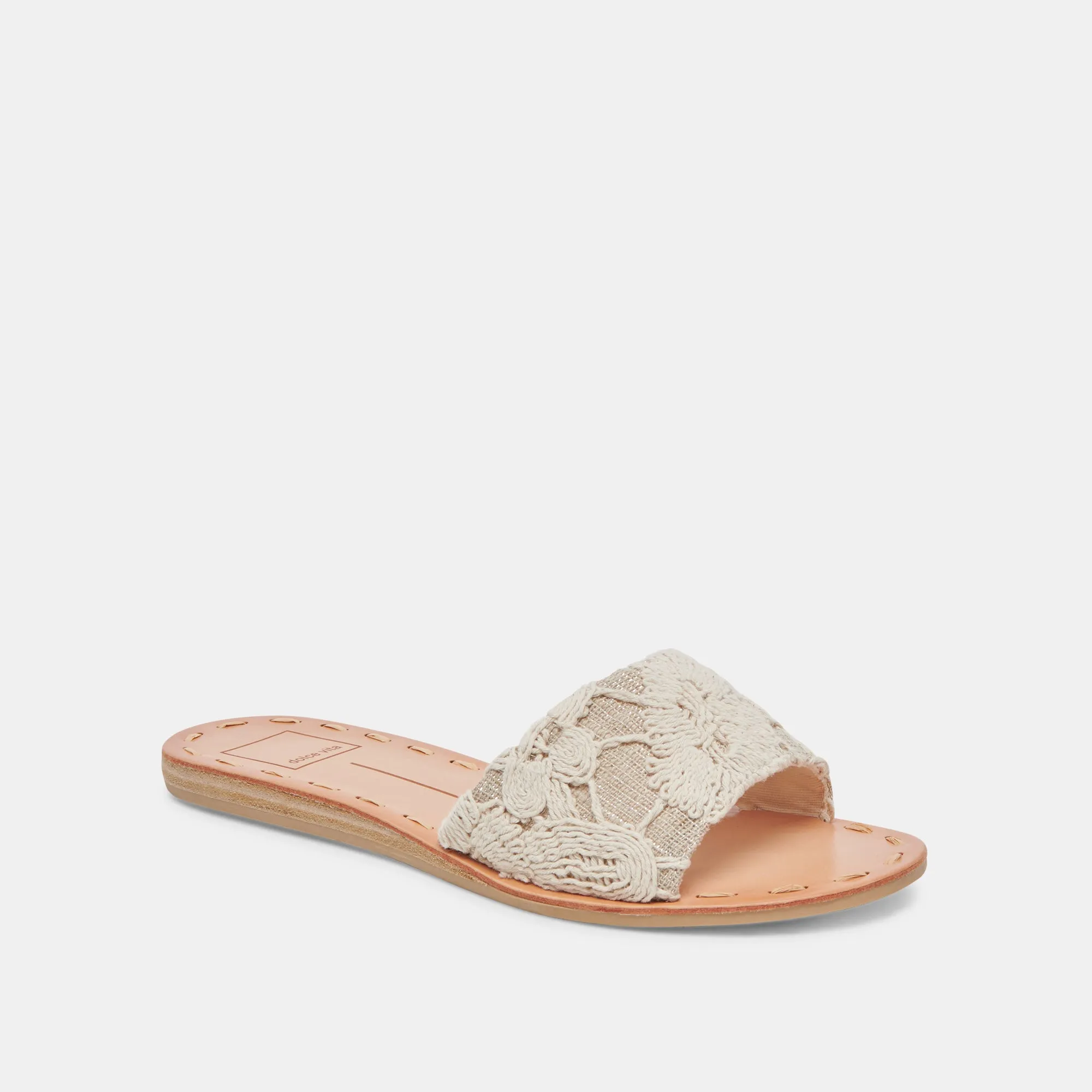 DALON SANDALS NATURAL LACE