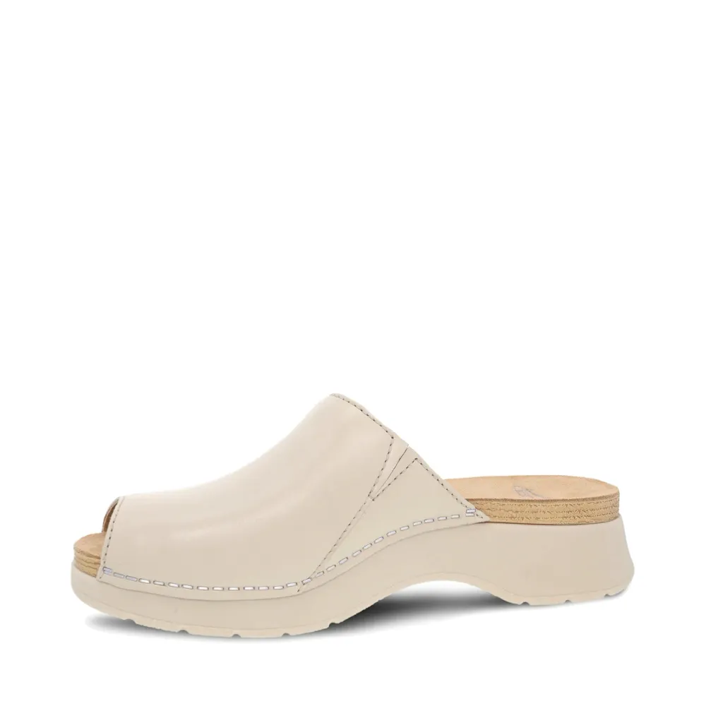 Dansko Women's Rayvn Slide Sandal in Ivory