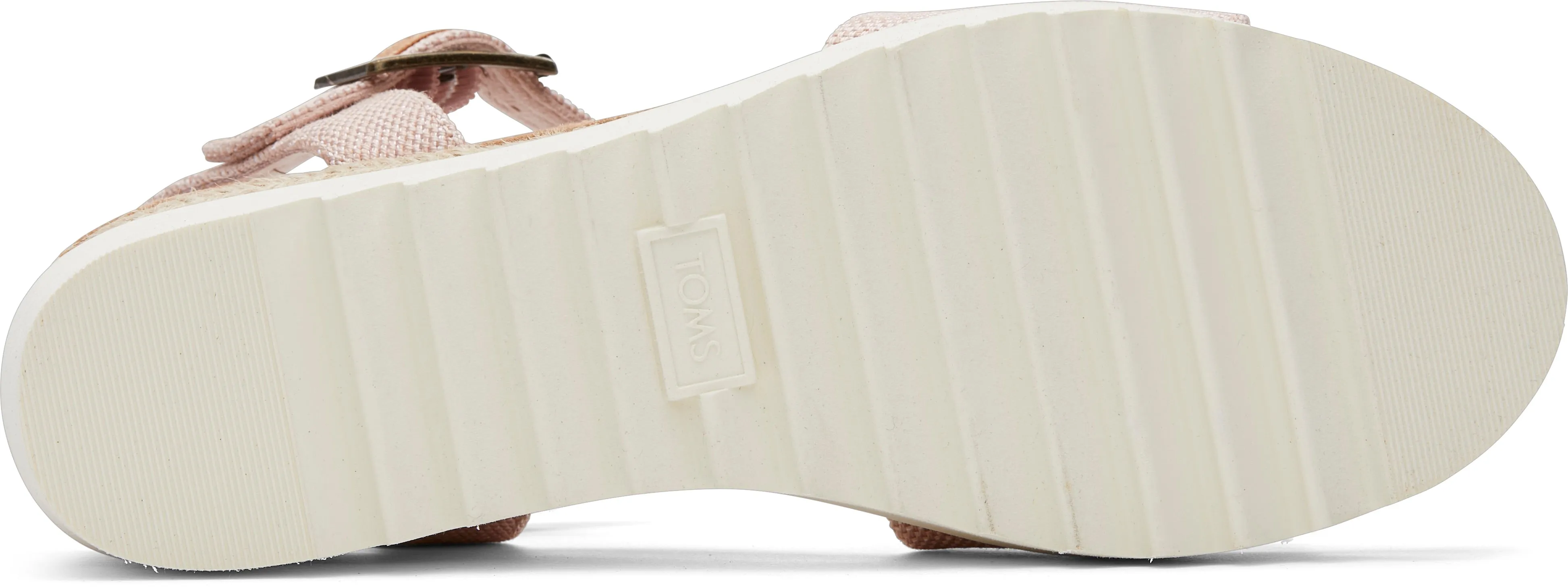 Diana Wedge Sandal - Ballet Pink Canvas