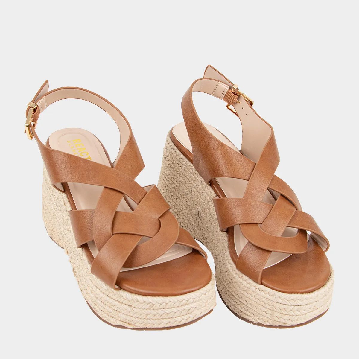 Elonor Strappy Wedge Plataforma Casual Para Mujer