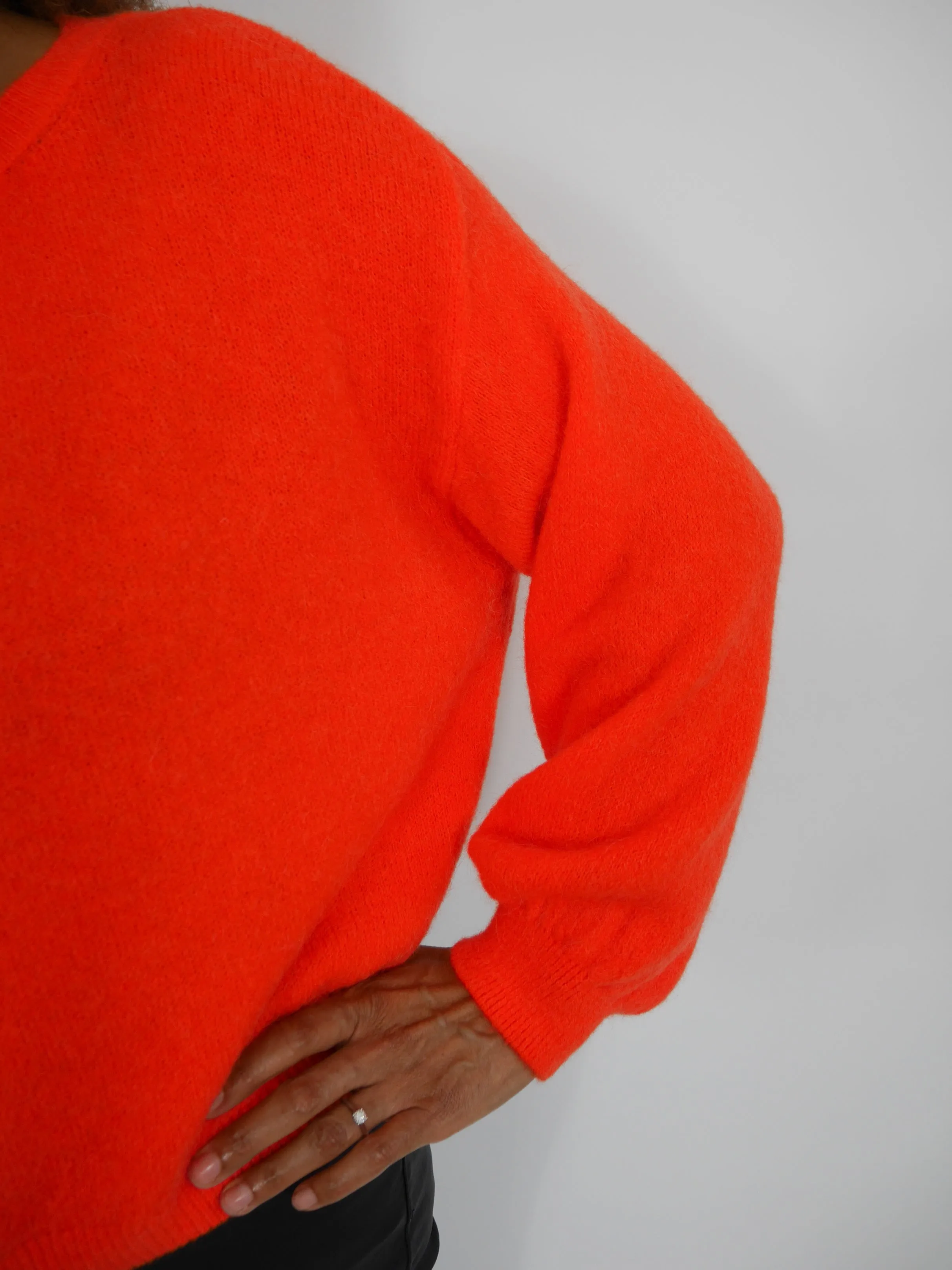 Evie Knit Orange