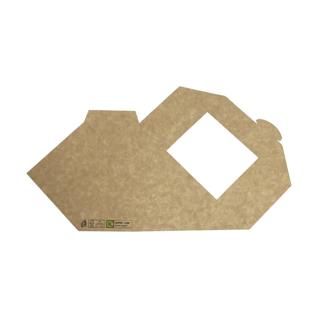 FT650 Fiesta Recyclable Standard Sandwich Wedge with PET window 65mm (Pack of 500)