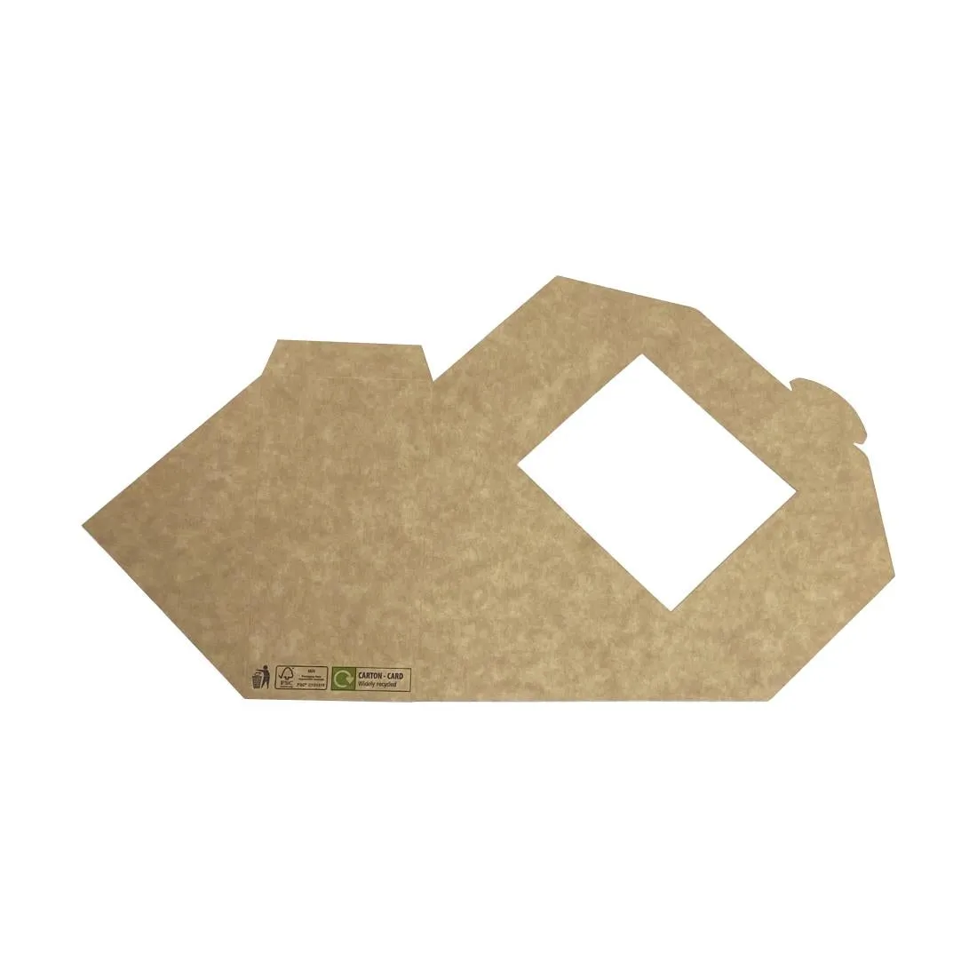 FT651 Fiesta Recyclable Deep Sandwich Wedge with PET Window 75mm (Pack of 500)