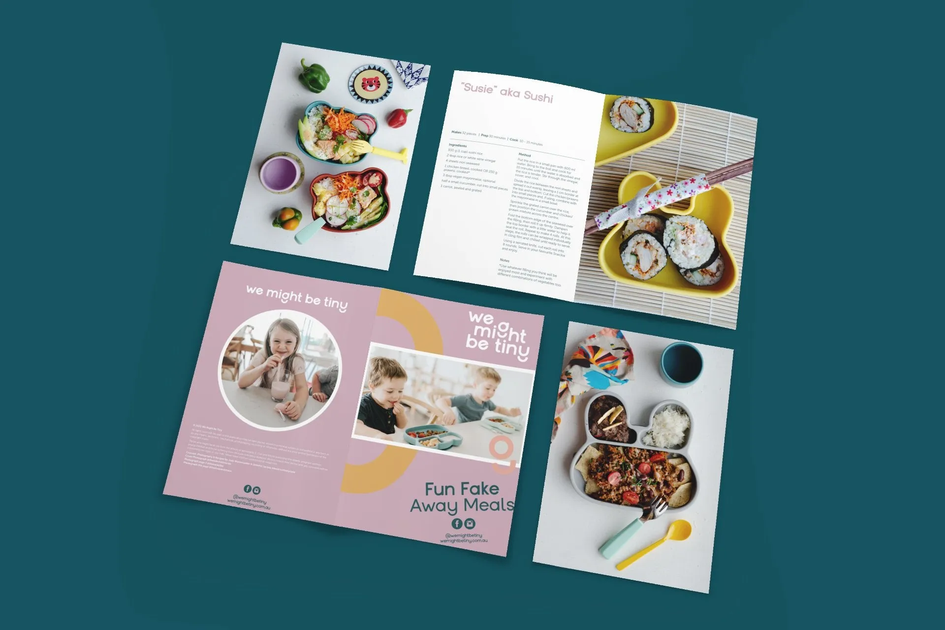 Fun Fakeaway Meals – A5 booklet