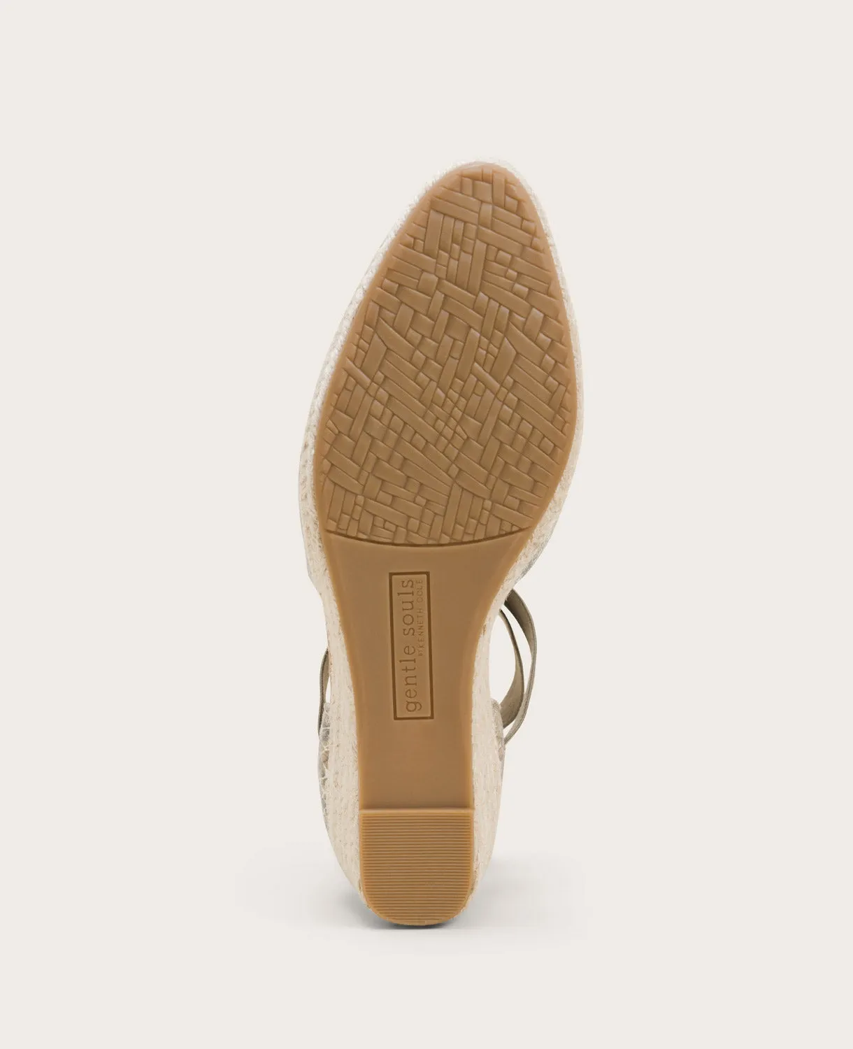 GENTLE SOULS - Orya Leather Espadrille Wedge