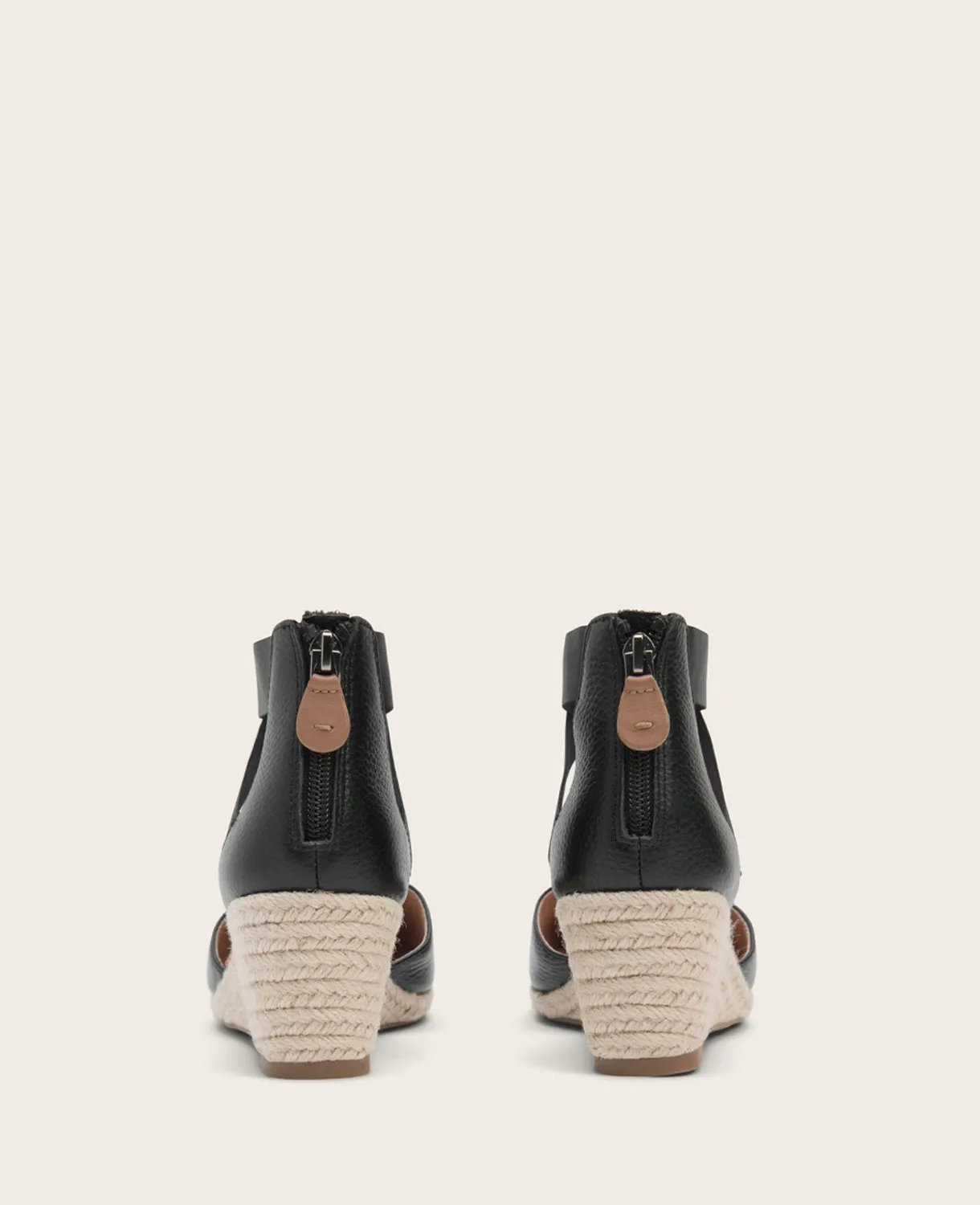 GENTLE SOULS - Orya Leather Espadrille Wedge