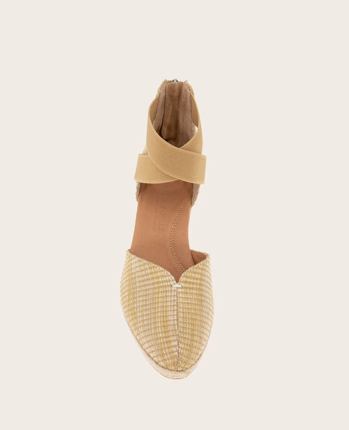 GENTLE SOULS - Orya Leather Espadrille Wedge