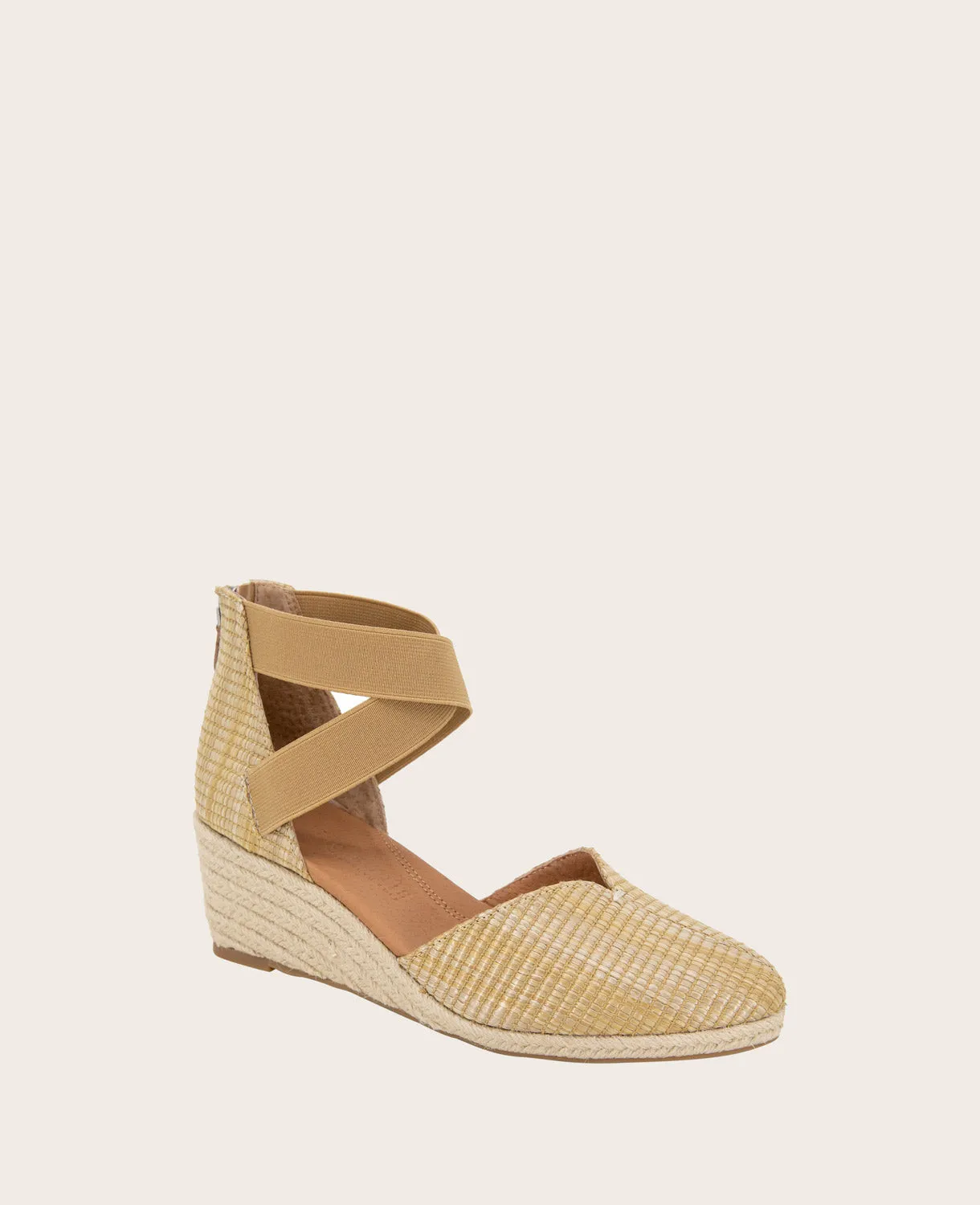 GENTLE SOULS - Orya Leather Espadrille Wedge