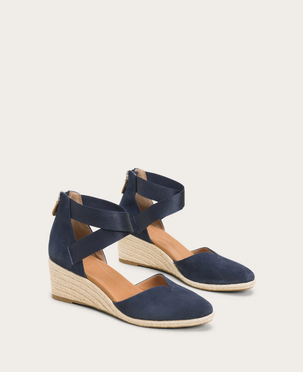 GENTLE SOULS - Orya Leather Espadrille Wedge