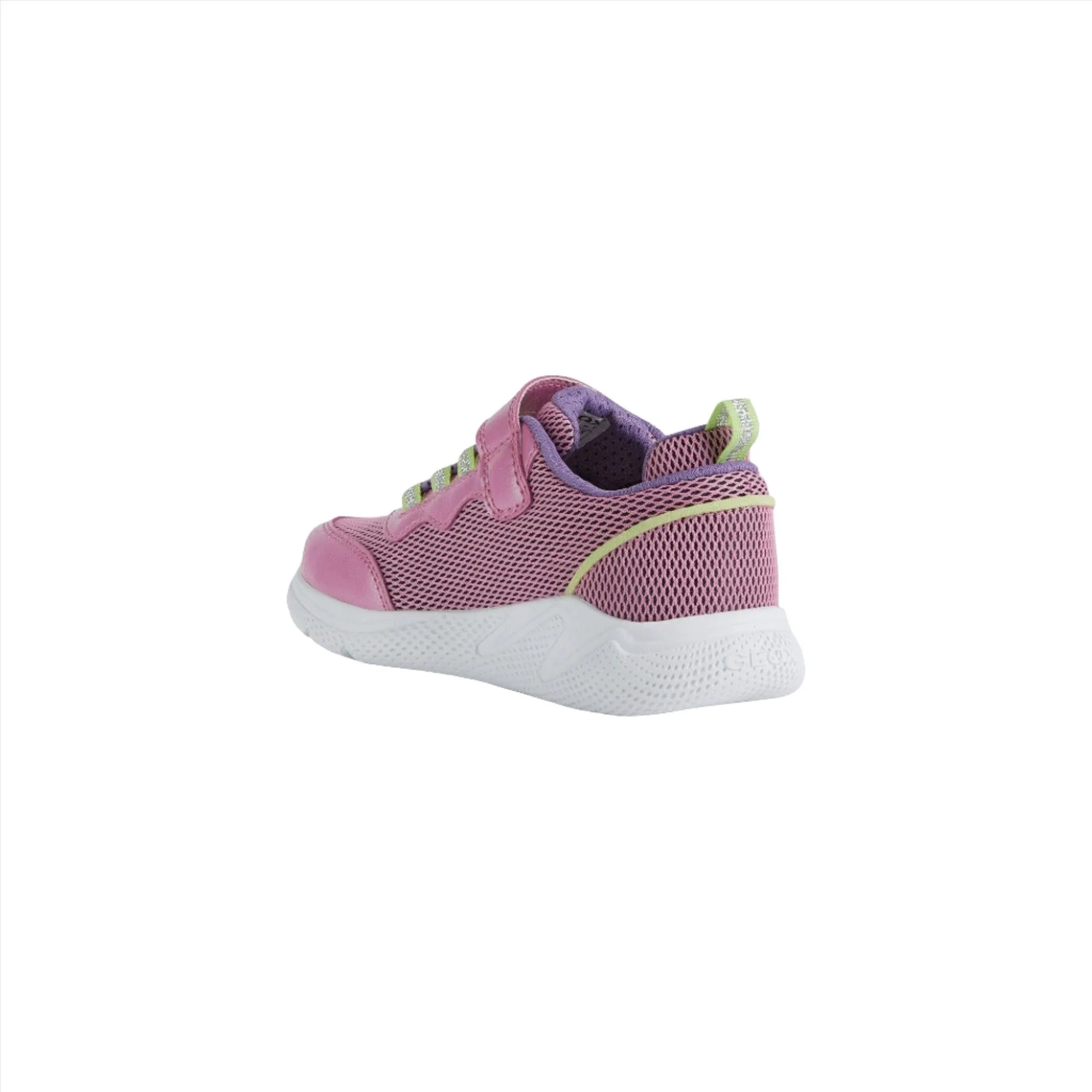 Geox Girls Trainer J Sprintye Fuchsia/Lime