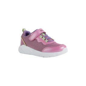 Geox Girls Trainer J Sprintye Fuchsia/Lime