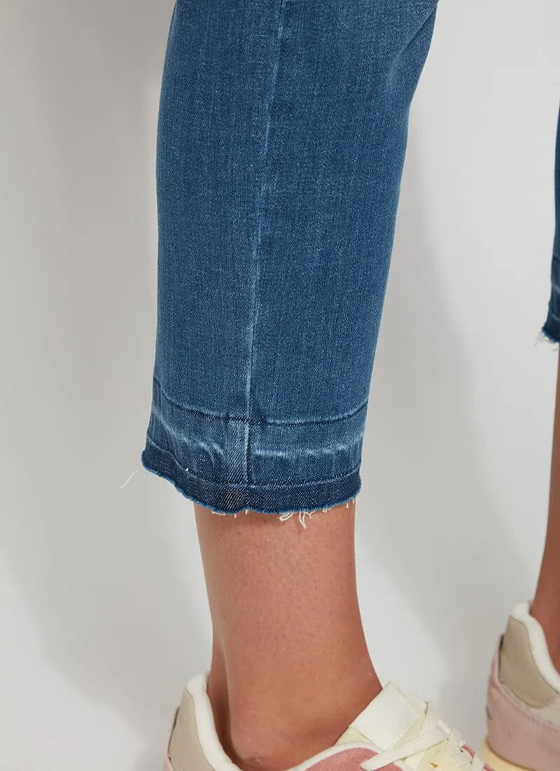 'Holding Power' Premium Denim- Cropped Straight Leg (24.5" Inseam)