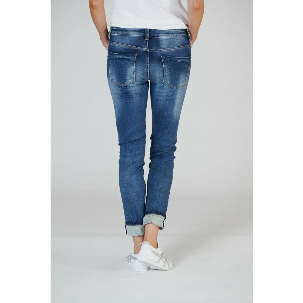 Italian Star Polo Jeans - Denim