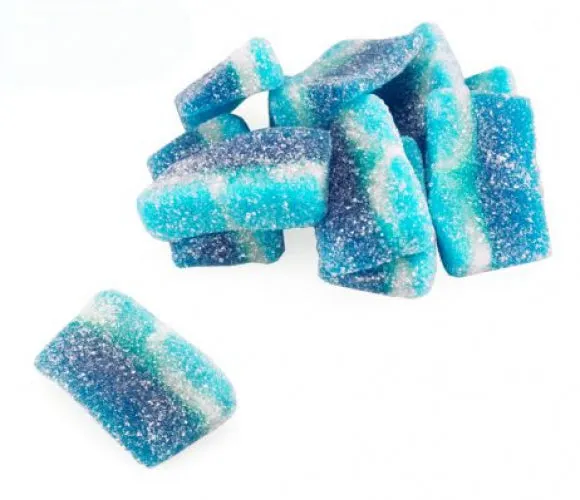 Jake Sour Blue Raspberry Wedges 200gram