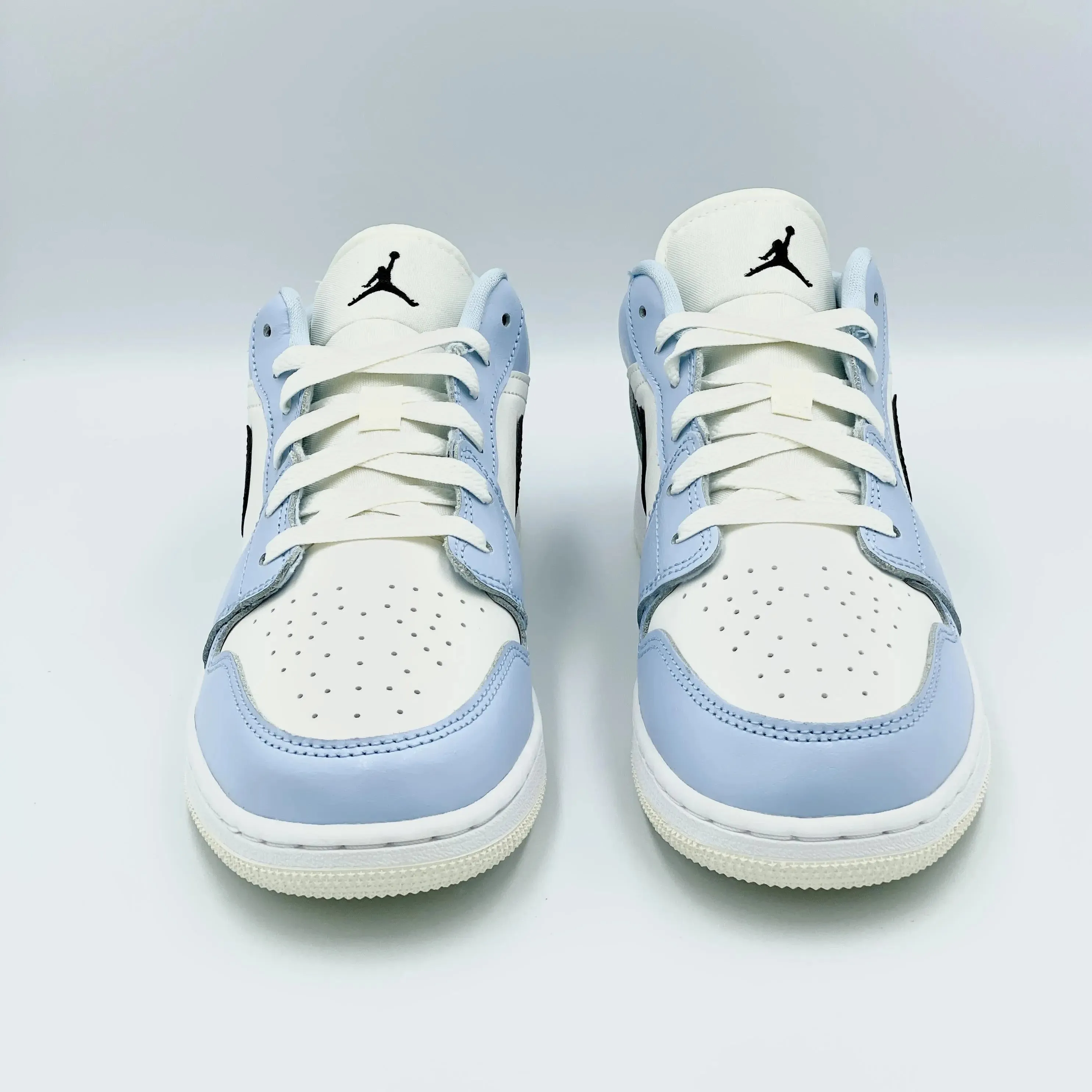 Jordan 1 Low Ice Blue Black (GS)