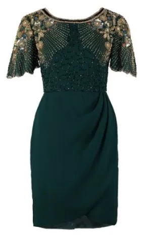 Millie Green Cocktail Dress