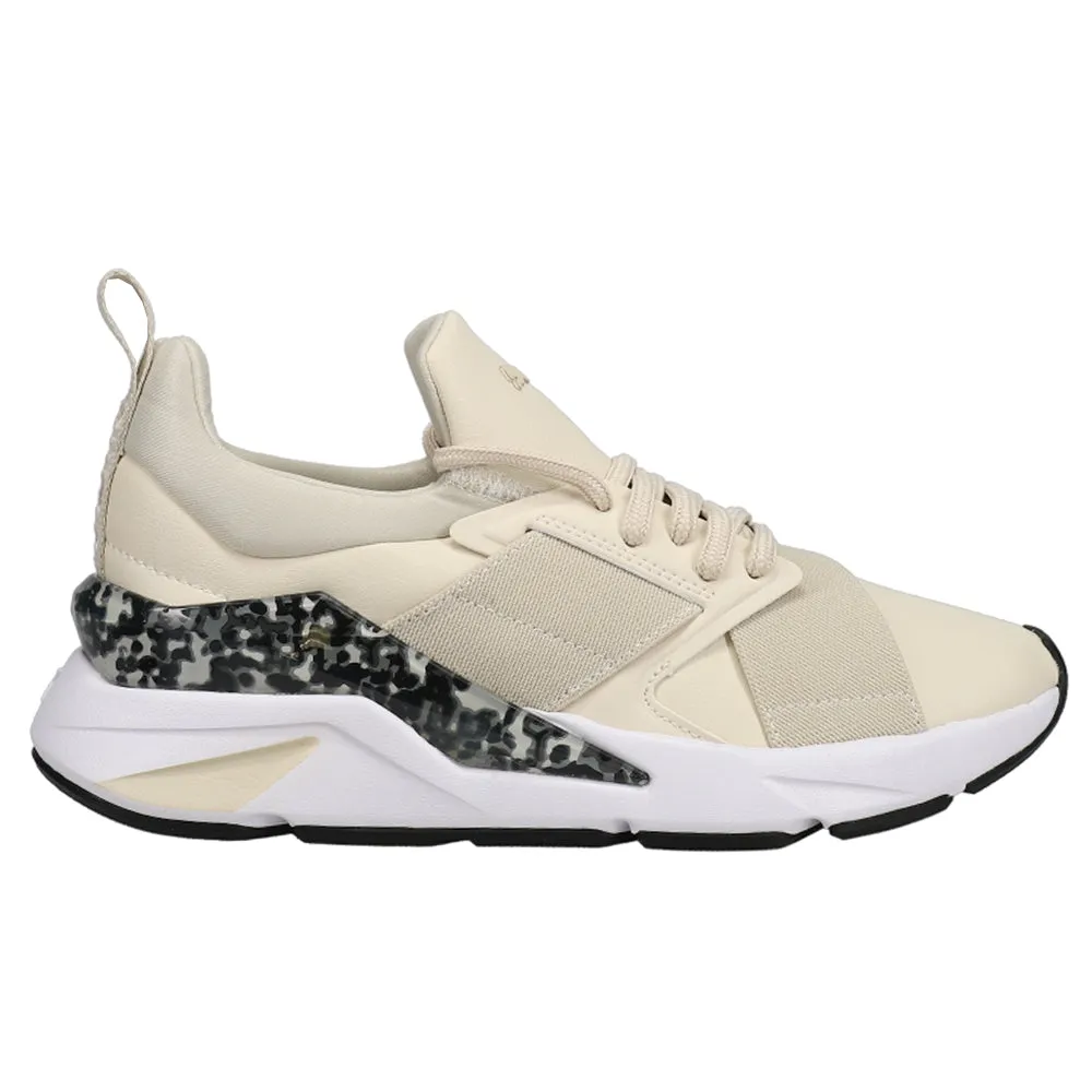 Muse X5 Leopard Lace Up Sneakers