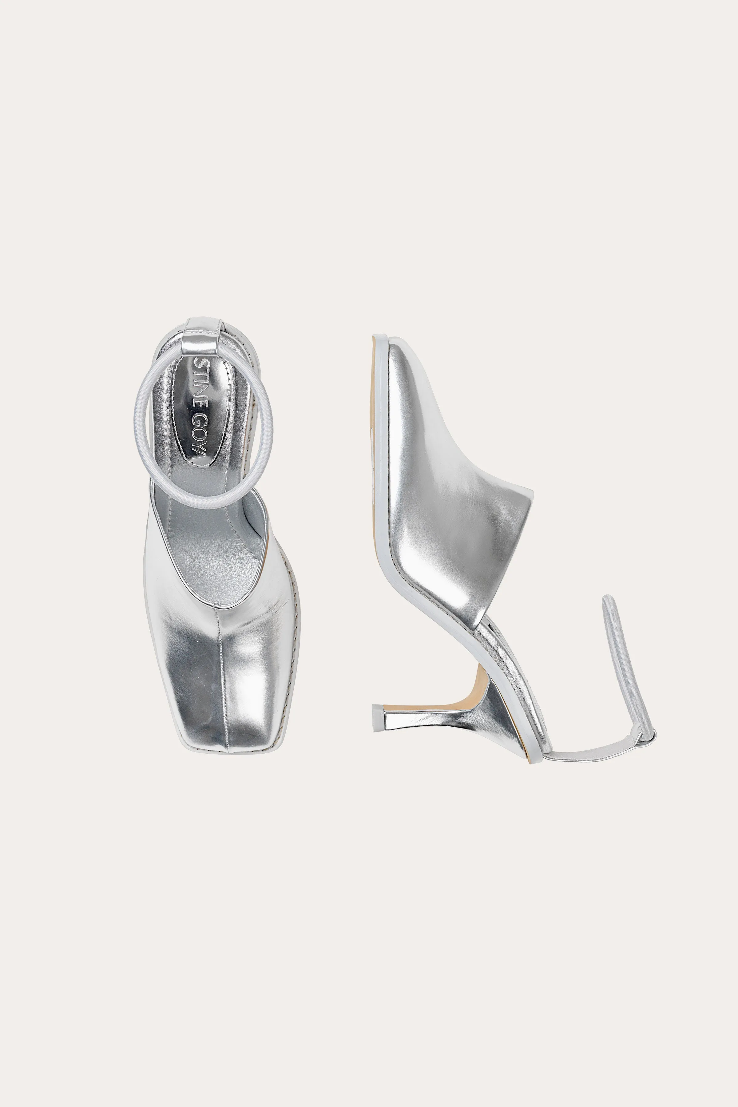 Nadine Heels - Silver