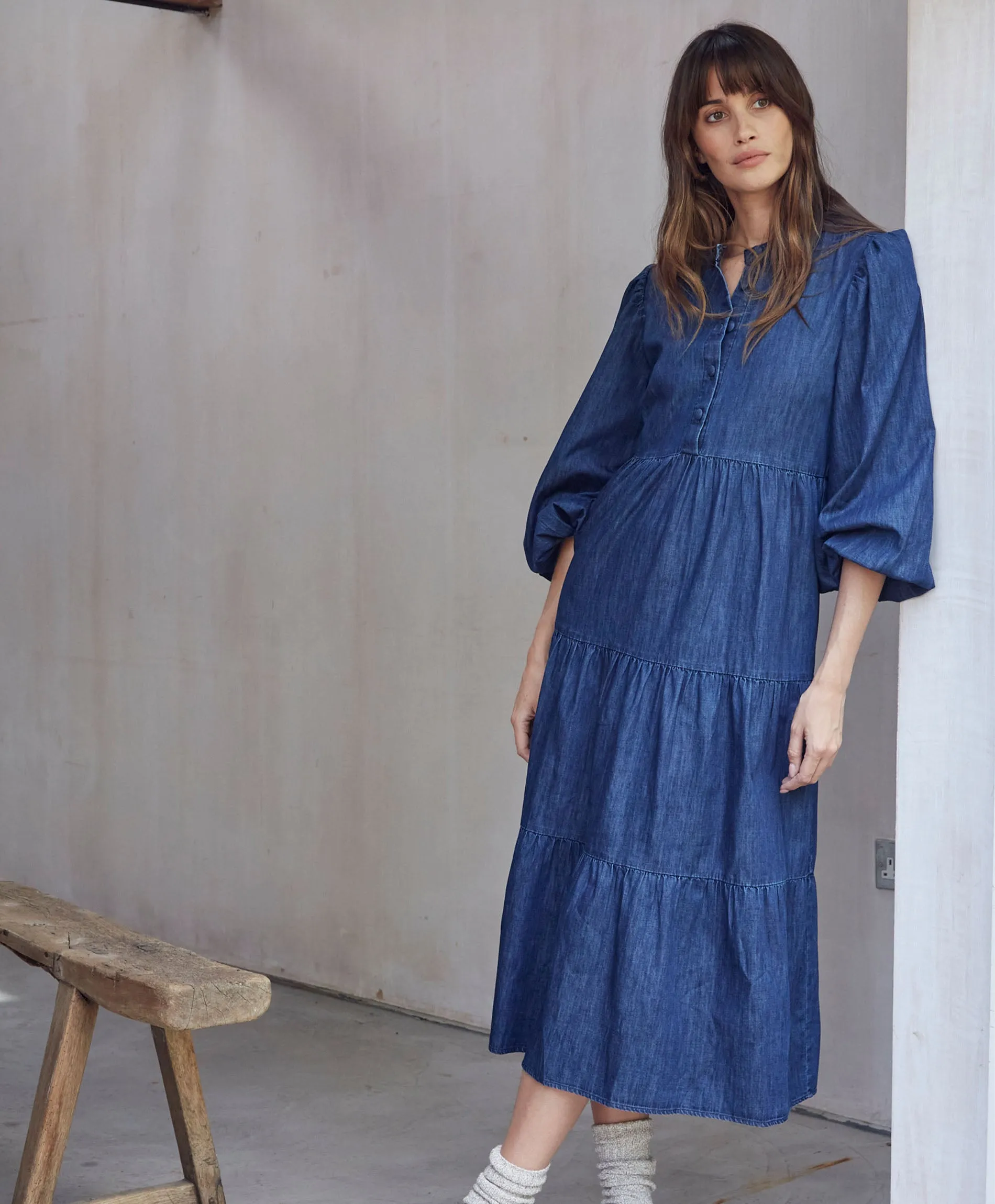 Nellie Denim Dress