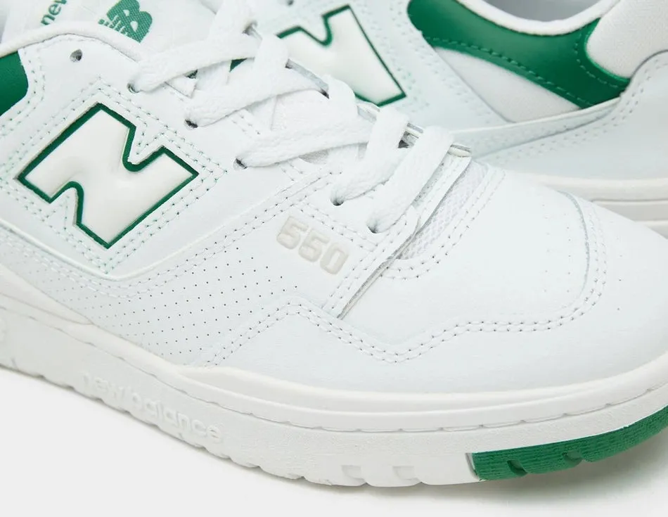 NEW BALANCE 550 WHITE CLASSIC GREEN