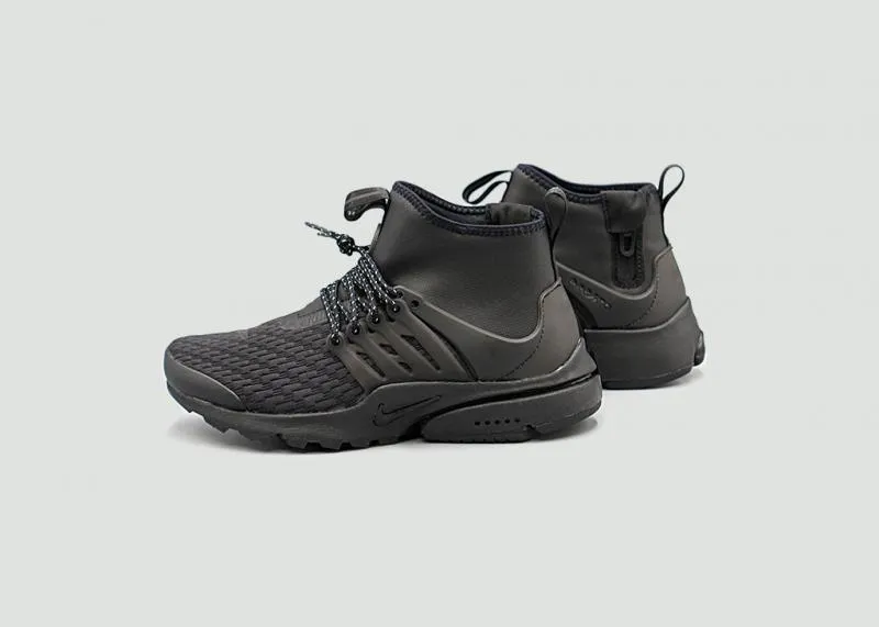 NIKE - Women - W Presto Mid Utility - Black/Black